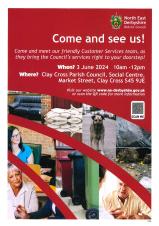 Come and see us! NEDDC Meet and Greet:  Monday 3rd June