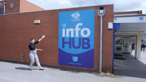 Info Hub opened - pop in and ask them about the Baileys Square Development