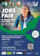 CLAY CROSS ACTIVE & INSIDE LTD JOBS FAIR