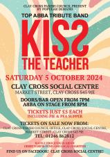 ABBA TRIBUTE NIGHT FEATURING 'KISS THE TEACHER'