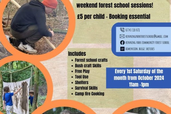 Kenning Park Forest School Launches New Weekend Sessions